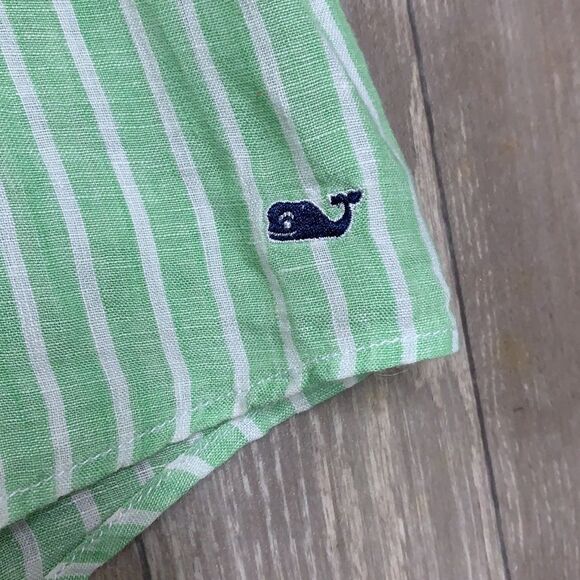 Mens Vineyard Vines Linen  Button Up Casual Shirt - Picture 3 of 5